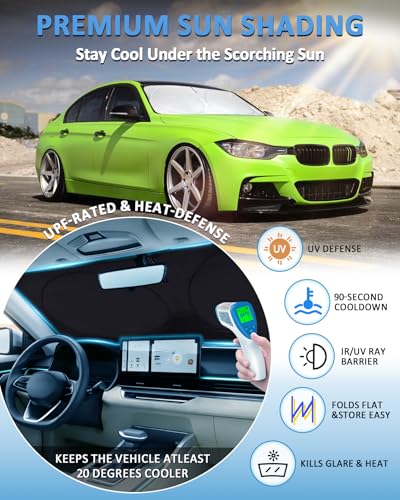 Windshield Sun Shade Sunshade for BMW 3 Series 2019