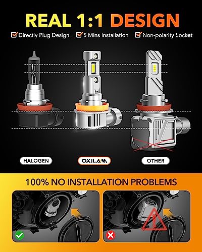H11 9005 Light Bulbs Combo (4 Count)