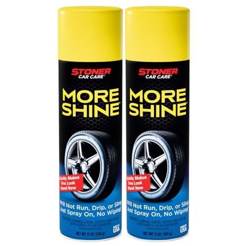 91044 2PK Original More Shine Tire Shine Spray (24 Ounce)