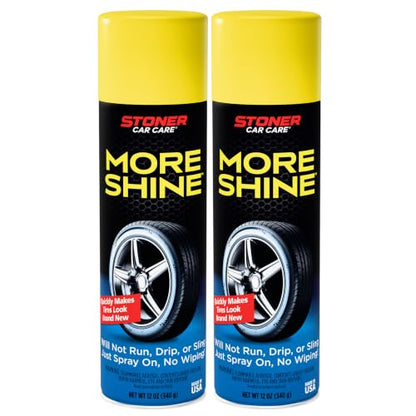 91044 2PK Original More Shine Tire Shine Spray (24 Ounce)