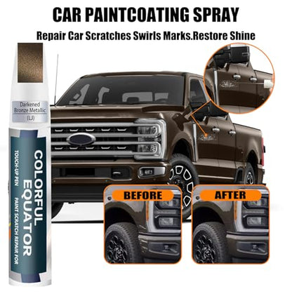 LJ Darkened Bronze Metallic Touch Up Paint for Ford