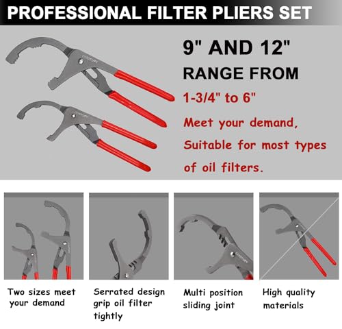 Oil Filter Wrench Set