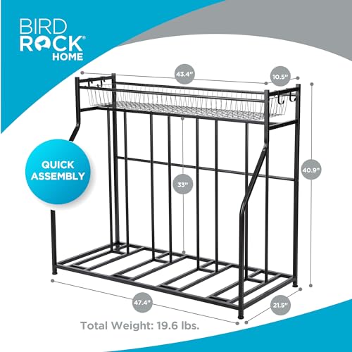 Bike Rack Garage Storage Floor Stand
