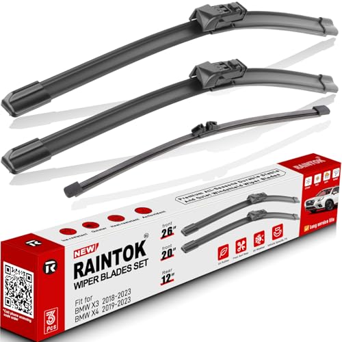 Windshield Wiper Blades Replacement for BMW X3 2018