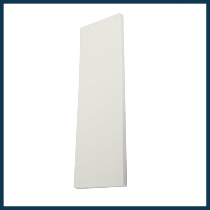 400x120x15mm 2pcs Car Garage Wall Guard Door Bumper Protector Anti Collision Waterproof White Automotive Parts
