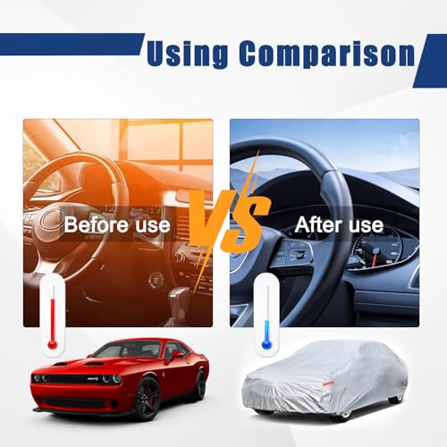 6 Layers Waterproof Car Cover for Dodge Charger 2006