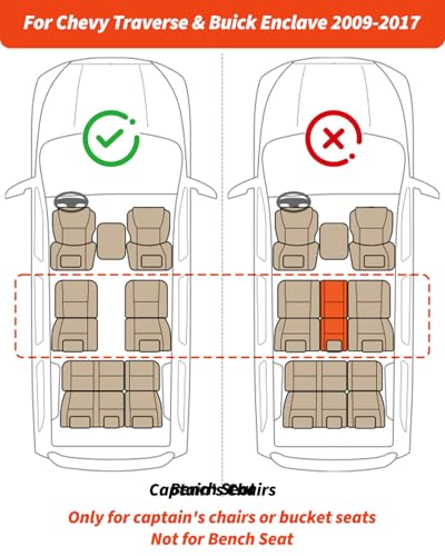 Floor Mats Cargo Liner for Chevy Traverse Enclave 2009