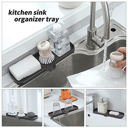 Silicone Soap Dish with Drain Spout