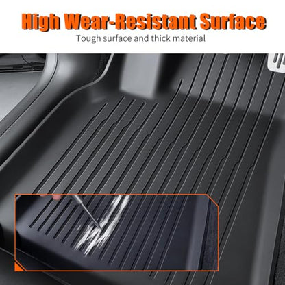 Floor Mats Cargo Liners for 2025 2026 Tesla Model Y Juniper Accessories 7PC