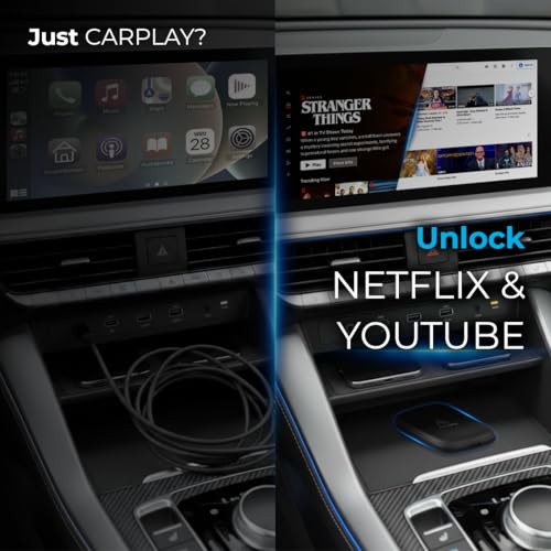 AI Box Lite Wireless CarPlay & Android Auto Adapter