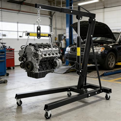 2 Ton Hydraulic Engine Hoist with Lever Stabilizer
