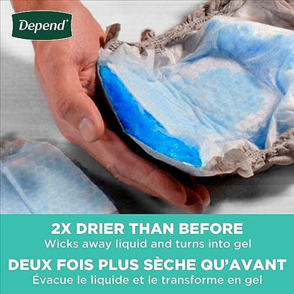 Depend Fit flex Incontinence Underwear for Men (38 Count)