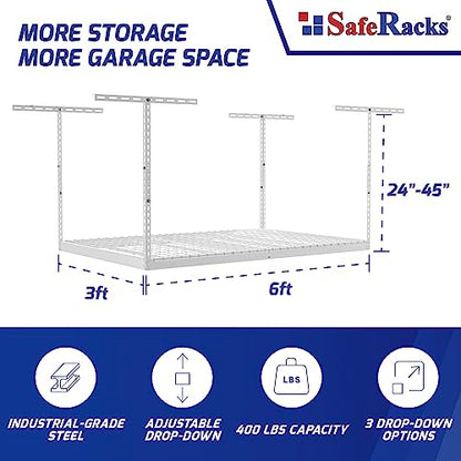 3x6 Overhead Garage Storage Rack