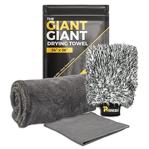 The Giant Giant 24"x36" Car Drying Towel (3 Count)