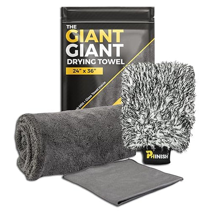 The Giant Giant 24"x36" Car Drying Towel (3 Count)