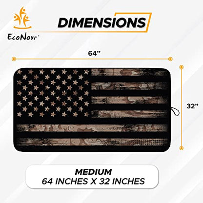 Camoflage American Flag Windshield Sun Shade