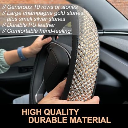 Bling Comfy Steering Wheel Cover for Tesla Model Y
