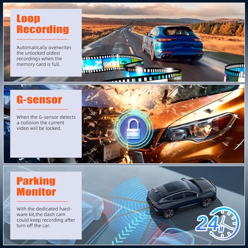 Mirror Dash Cam for Cars