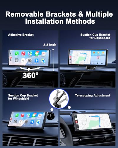8.1'' Wireless Apple Carplay Screen for Car