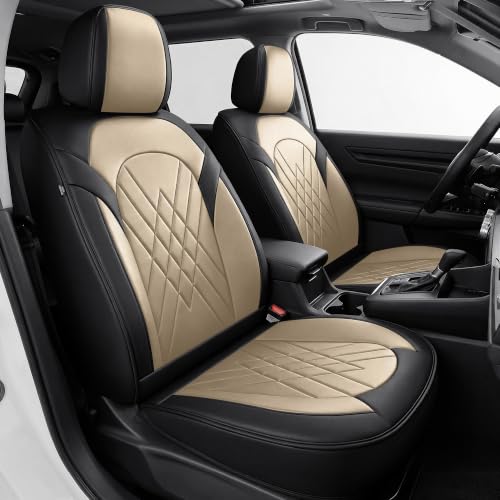2 Front Car Seat Covers for Honda CRV CR (2 Count)