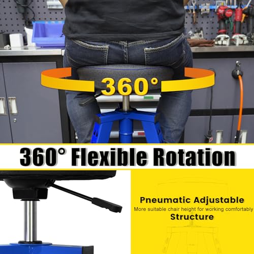 Adjustable Tall Shop Stool