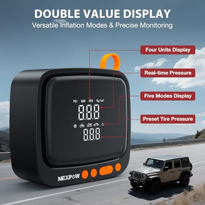 Tire Inflator Portable Air Compressor