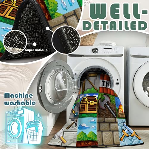 Cool Game Rug for Boys Room