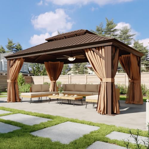 12' X 16' Hardtop Gazebo with Drainage
