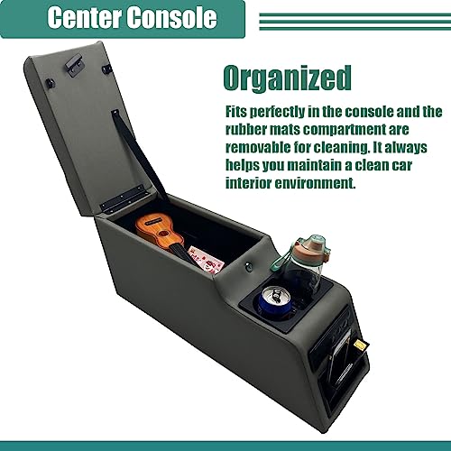 31515 Deluxe Locking Center Console for Jeep CJ