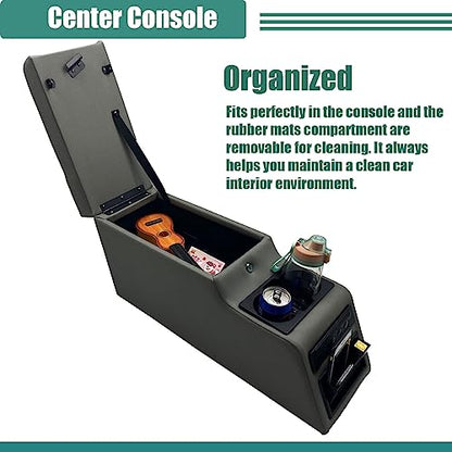 31515 Deluxe Locking Center Console for Jeep CJ