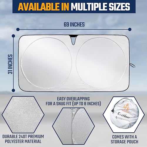 240T Truck Windshield Sunshade