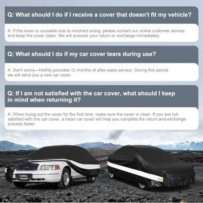 10 Layers Sedan Car Cover Custom Fit for Ford Crown Victoria