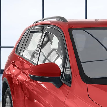 in Channel Extra Durable Rain Guards for Volkswagen Tiguan 2018