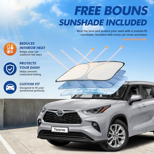 Toyota Highlander SUV Cover Waterproof All