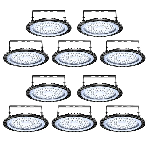 10 Pack 100W UFO LED High Bay Light (10 Count)