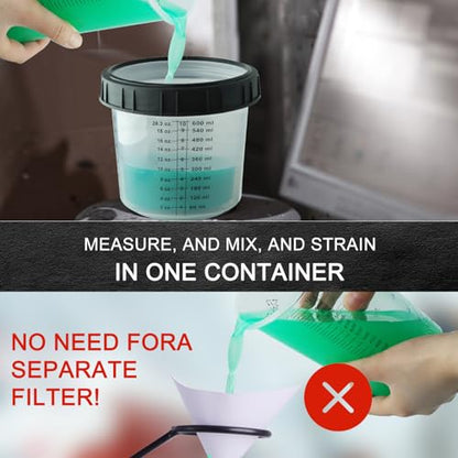 Disposable Paint Mixing Cup Kit