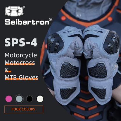 SPS 4 Winter Unisex Touchscreen Road Racing Motorcycle MTB Sports Gloves Also fit BMX MX ATV Mountain Bike Bicycle Cycling Off