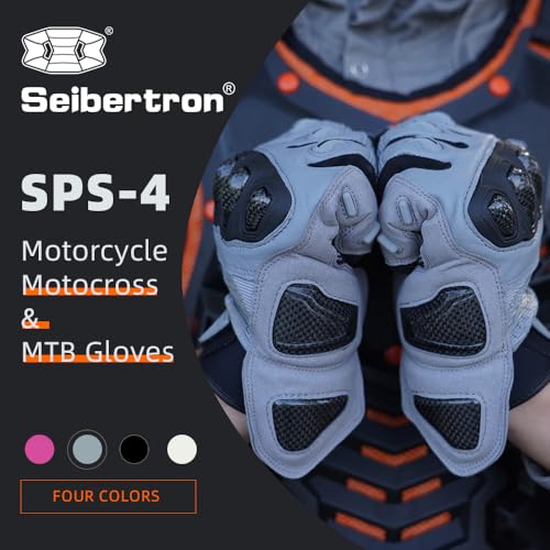 SPS 4 Winter Unisex Touchscreen Road Racing Motorcycle MTB Sports Gloves Also fit BMX MX ATV Mountain Bike Bicycle Cycling Off