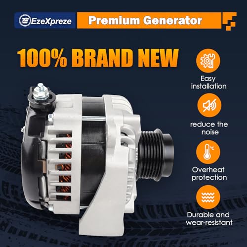 EZEXPREZE 84143540 170A High Output Alternator Fit for 2014