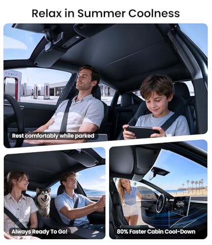 Tesla Model Y Juniper Sunshade Roof for 2025