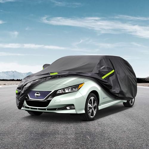 7 Layers Hatchback Car Cover Custom Fit Nissan Leaf from 2010 to 2025