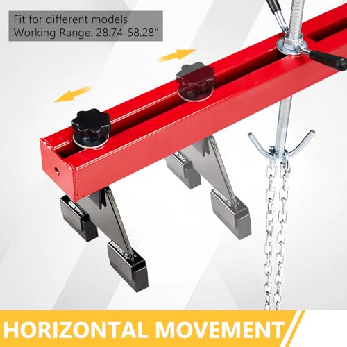 Engine Support Bar 1100 Lbs Capacity Engine Transverse Bar Engine Hoist