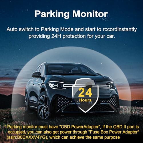 4K Dash Cam Custom fit for GMC Yukon