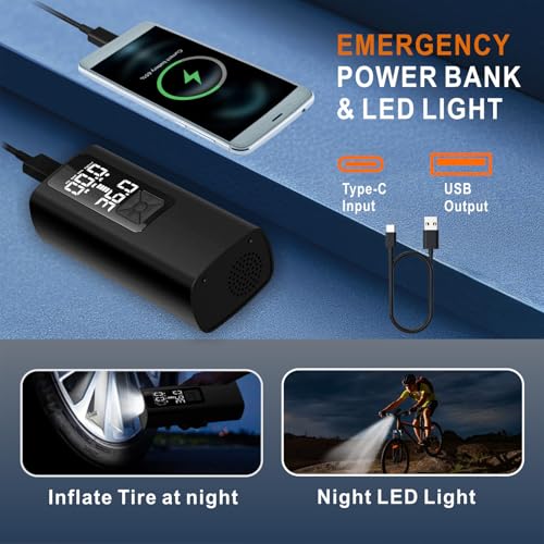 Tire Inflator Portable Air Compressor