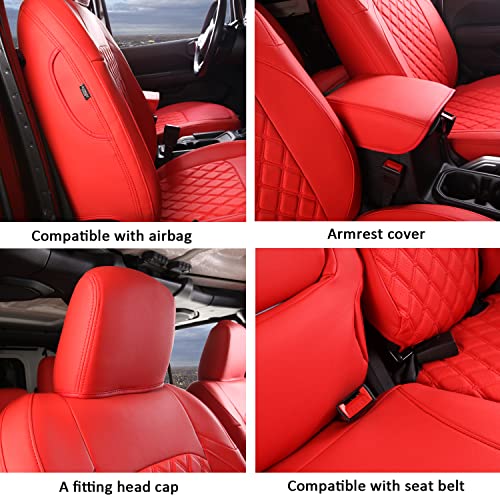 Wrangler JL Seat Covers Custom Fit for Jeep Wrangler (4 Count)