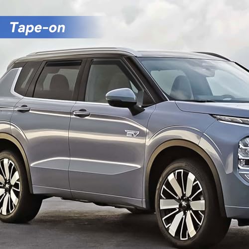 Window Visors Rain Guards for 2022 2023 2024 2025 2026 Mitsubishi Outlander