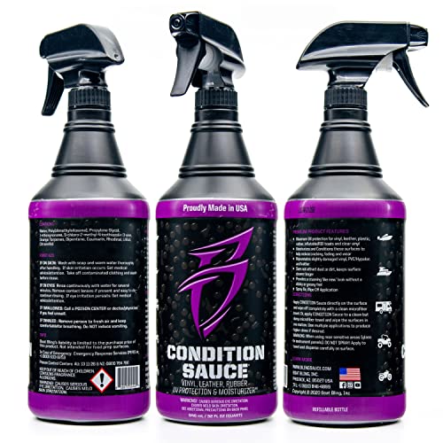 Bling Sauce Condition Sauce Interior Moisturizer & UV Protectant (128 Fl Oz)
