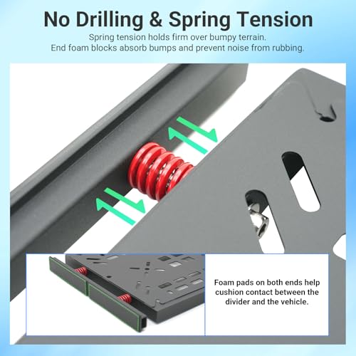 Truck Bed Divider Compatible with 2019