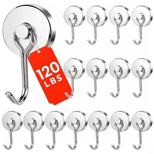 Magnetic Hooks (16 Count)