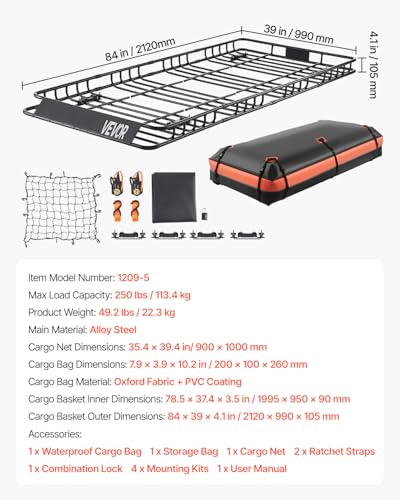 Roof Rack Basket